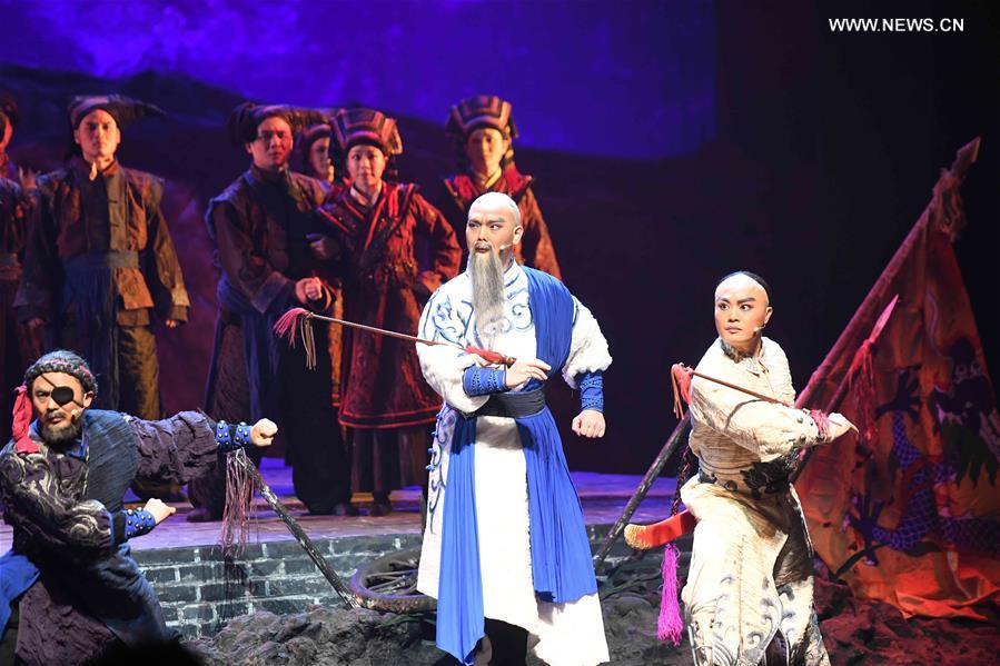 Zhuang ethnic drama 'Feng Zicai' staged in Beijing