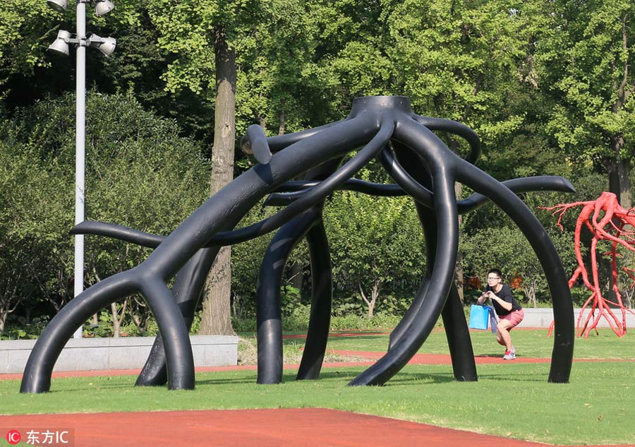 'Urban innovation': International sculpture exhibition kicks off in Shanghai