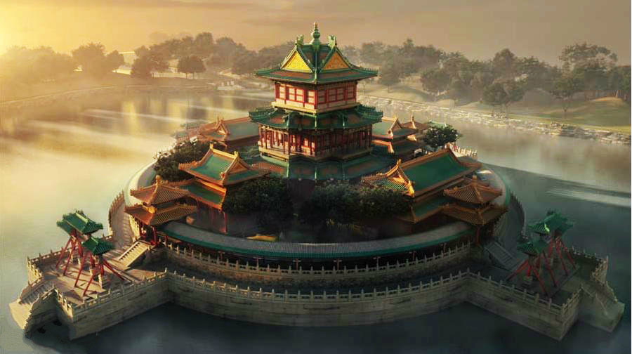 Modern technology brings back digital Old Summer Palace