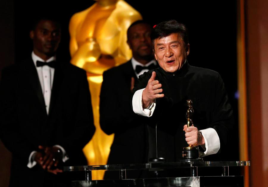 Chinese actor Jackie Chan among winners of Academy's Honorary Award