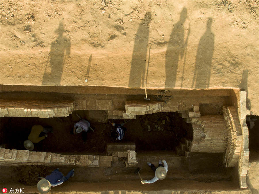 25 tombs spanning Shang and Ming dynasties unearthed in Guangzhou