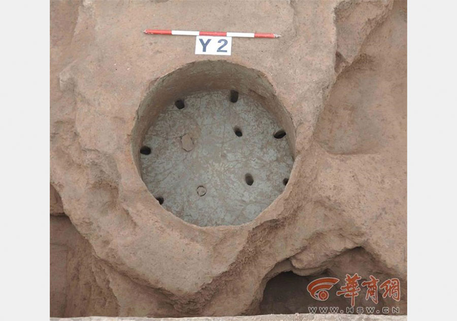 Crocodile bone plates found in Haojing ruins