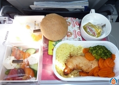 飛機餐也美味 實拍各國航空公司美味飛機餐