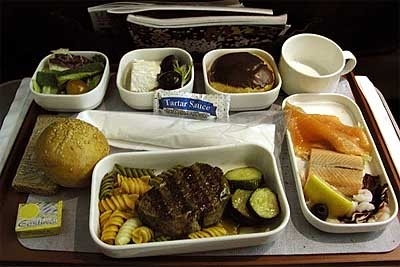 飛機餐也美味 實拍各國航空公司美味飛機餐