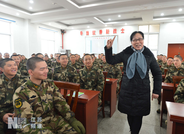 兵媽媽進警營