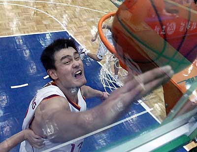 Yao Ming in ABC final