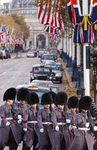 British police anxious before Bush visit