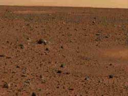 NASA shows off Spirit's 'post card' from Mars