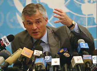 UN special envoy to Iraq Sergio Vieira de Mello