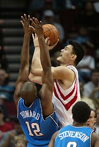 yao ming houston rockets