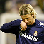 real madrid lose 6-1 zaragoza, david beckham