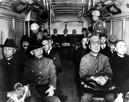 Tojo and other Japanese war criminals