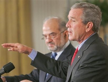 Bush: No timetable for Iraq withdrawal