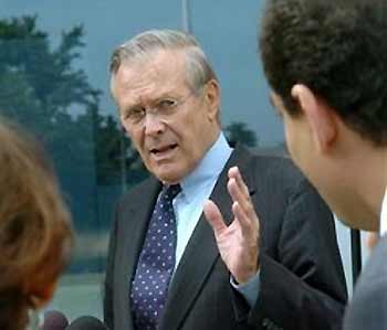 Rumsfeld: US met with Iraq insurgents