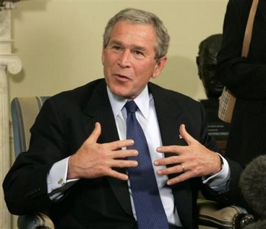 Bush tries to ease doubts over Iraq war