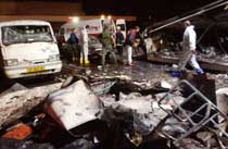 Suicide bombers kill 11 at Israeli port