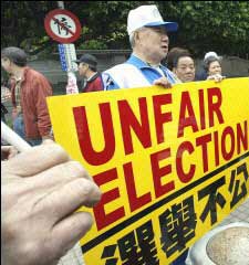 Taiwan vote dispute drags on