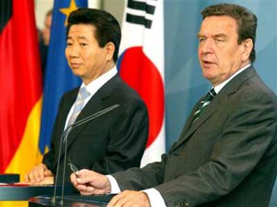 Schroeder to Japan: Be self-critical of history