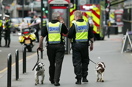 London hit again by terror bombings