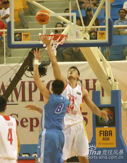 Yao leads China past Chinese Taipei 76-58 at Asian Champs