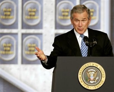 Bush maps out Iraq war strategy