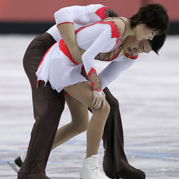 Chinese pair deliver gutsy performance