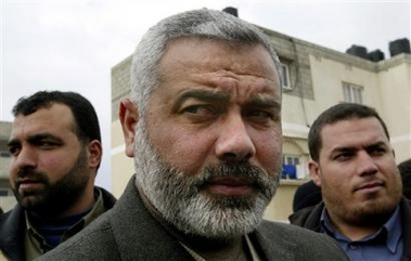 Hamas nominates Haniyeh as Palestinian PM