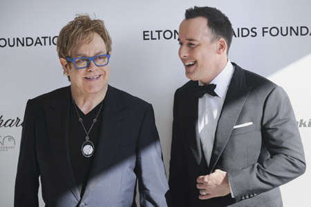 Celebs at 18th Annual Elton John AIDS Foundation Academy Award Viewing Party