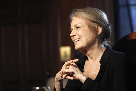 Pioneering feminist Gloria Steinem's portrait