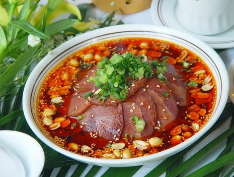 Beef in Chili Sauce (Fuqi feipian)