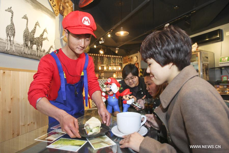 Mario themed restaurant opens in Tianjin