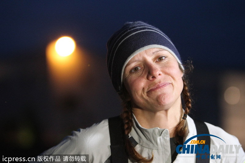 加拿大女子獨自劃艇 成功橫跨大西洋