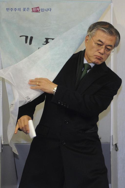 忙碌而豐富 圖說韓國總統大選精彩點滴