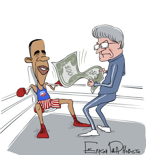 Breathe Barack! 俄新社