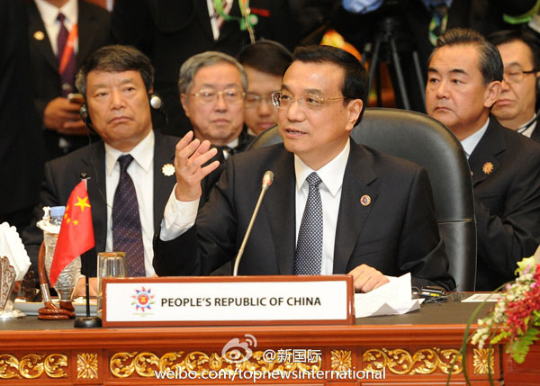文萊時報：李克強講話凸顯“中國的魅力”