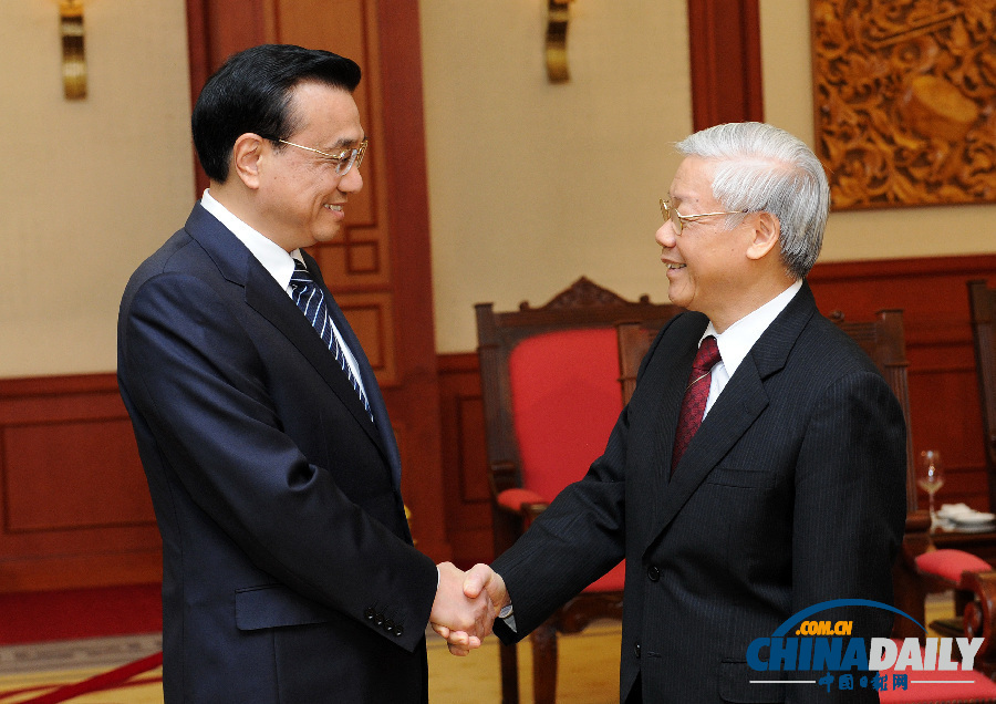 李克強訪問文萊、泰國、越南三國精彩圖片集錦