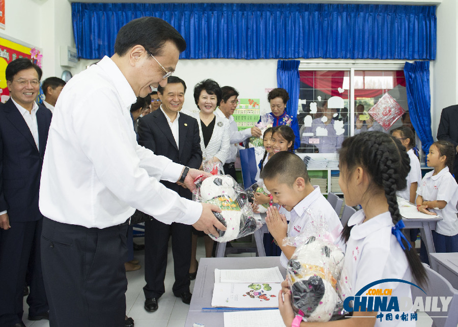 李克強訪問文萊、泰國、越南三國精彩圖片集錦