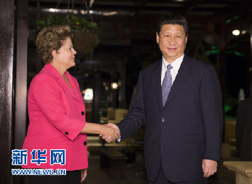 習(xí)近平會見巴西總統(tǒng) 強(qiáng)調(diào)加強(qiáng)合作是堅定戰(zhàn)略選擇