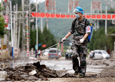 北京房山最大災民安置點建設安置房加速