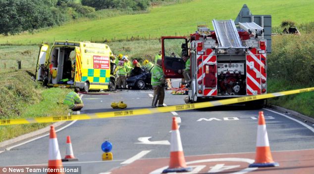 英國上演現實版“死神來了” 車禍傷者搭乘救護車竟再遇車禍