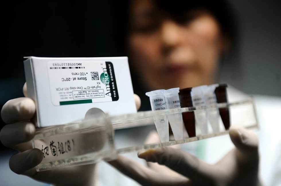 組圖：中國多地備戰(zhàn)H7N9禽流感
