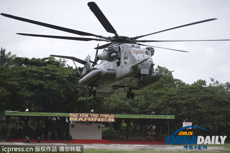 菲律賓與美國舉行聯合軍演 稱希望美軍擴大防區（組圖）