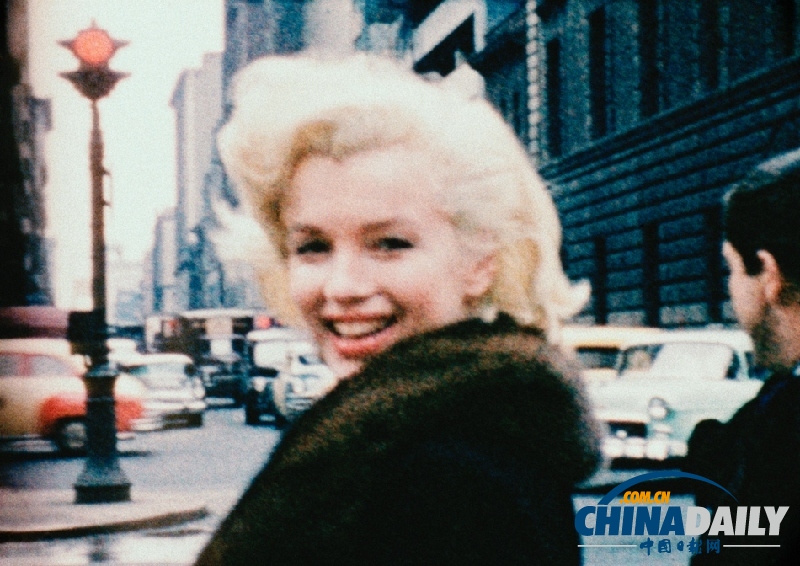 影像記錄曼哈頓街頭的女神夢露