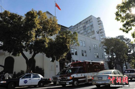 美稱暫不公布領館縱火案嫌犯細節  24小時保護領館