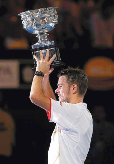 Stan beats Nadal jinx to claim first Slam title