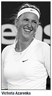 No mellow yellow for Azarenka