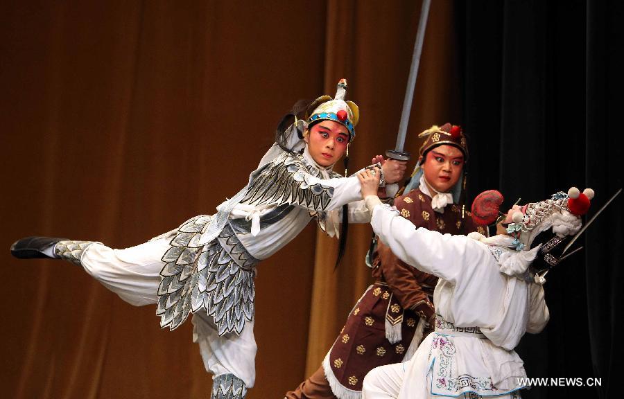 Beijing Opera performed in Algeria for celebration