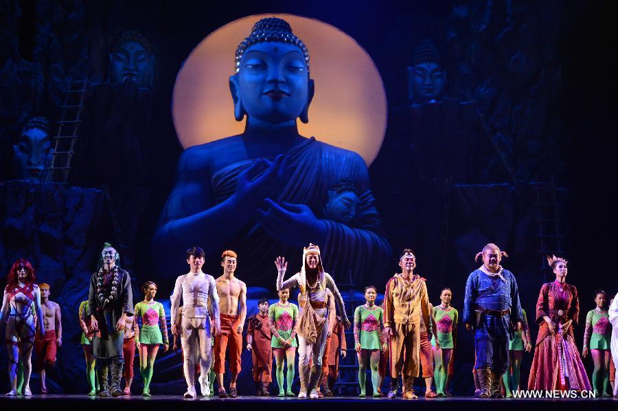 Chinese opera 'Journey to the West' performed in New York