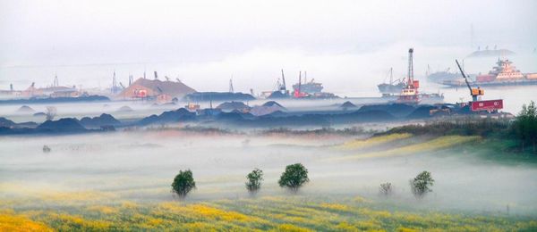 The colorful city of Huainan