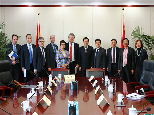 President Li Wei meets with President of the EU Chamber in China